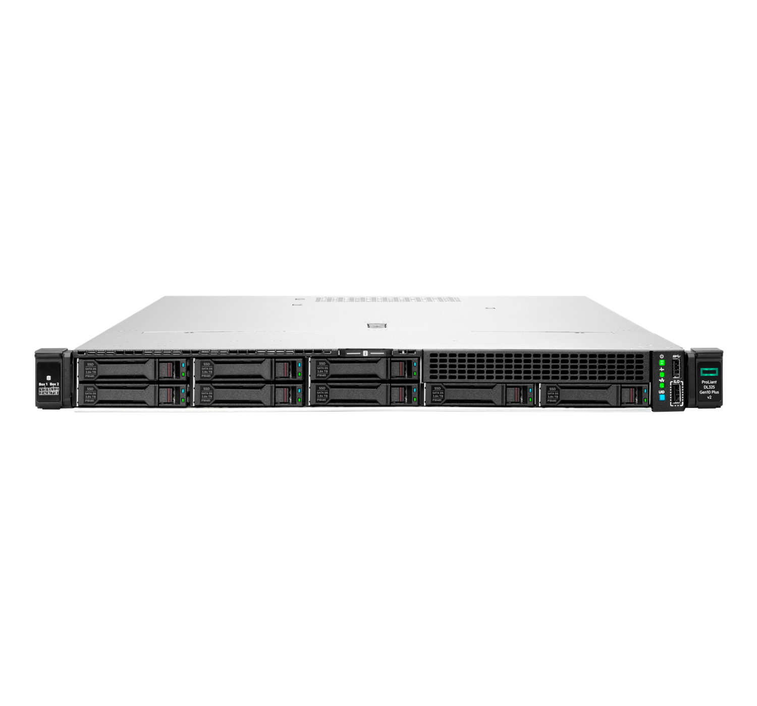 Bild von HPE ProLiant DL325 Gen10+ v2 - 2,85 GHz - 7443P - 32 GB - DDR4-SDRAM - 800 W - Rack (1U)