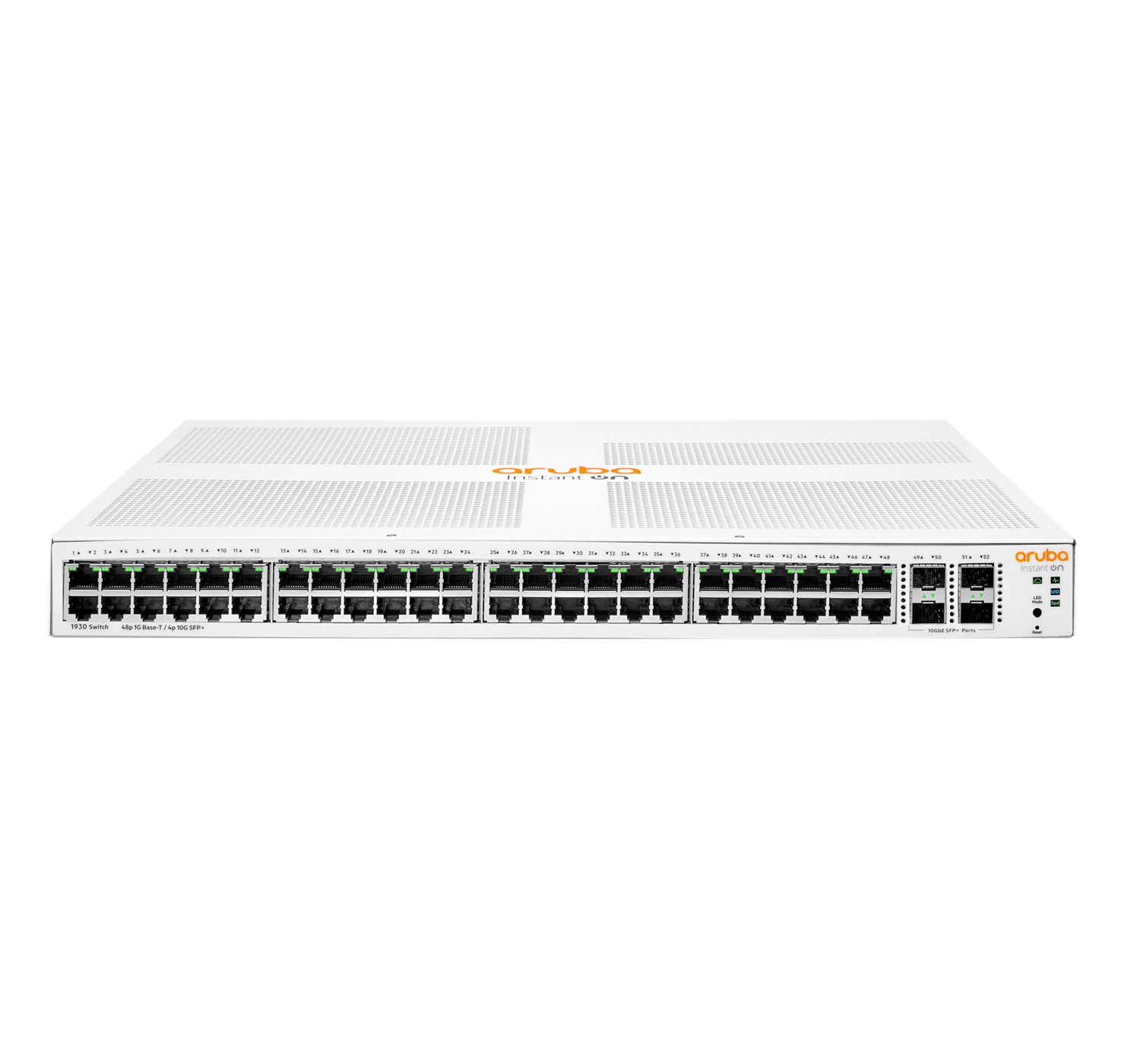 Bild von HPE Instant On 1930 (x20) - Managed - L2+ - Gigabit Ethernet (10/100/1000) - Vollduplex - Rack-Einbau - 1U