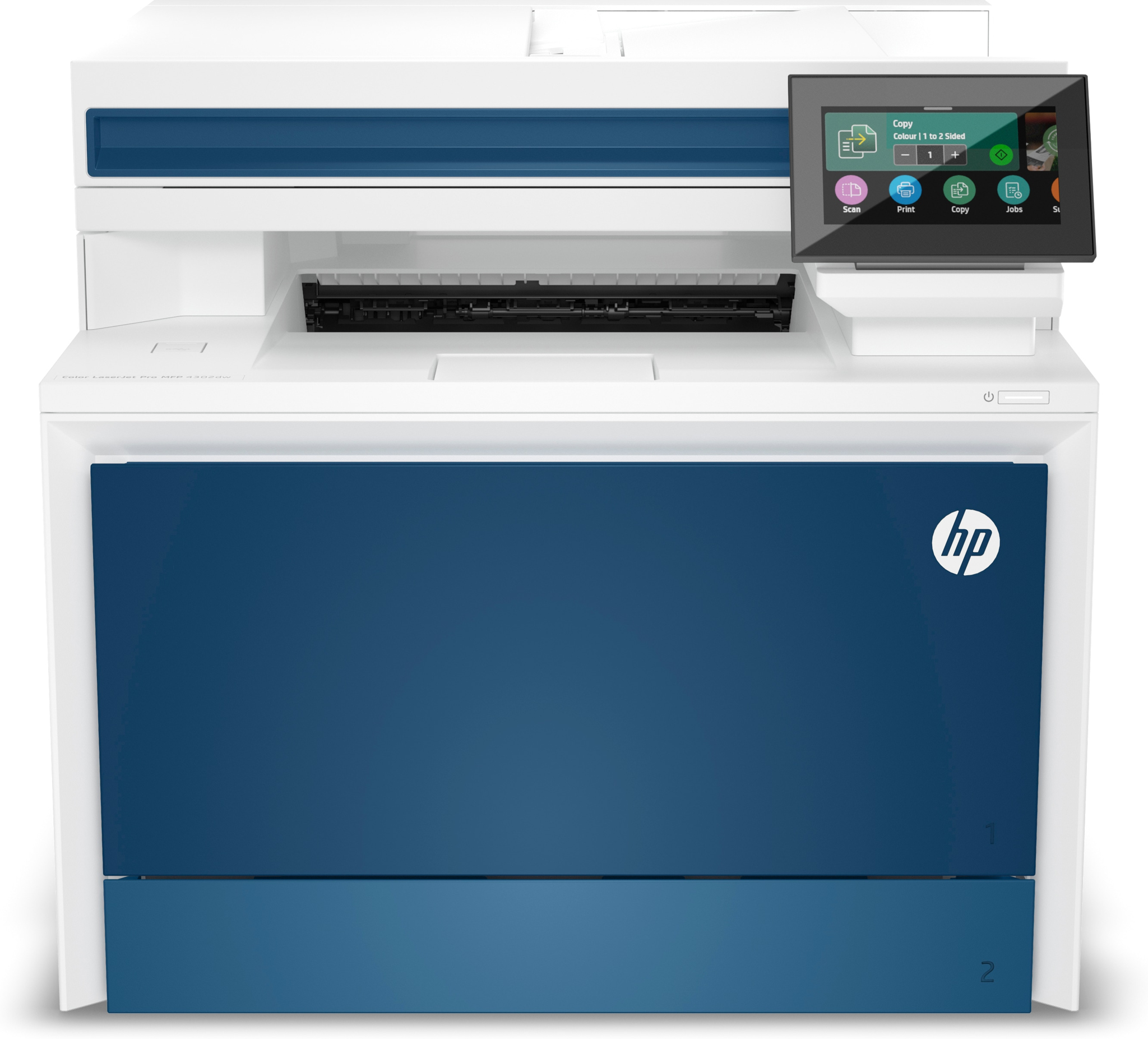 Bild von HP Color LaserJet Pro MFP 4302dw Drucker - Farbe - Drucker für Kleine und mittlere Unternehmen - Drucken - Kopieren - Scannen - Wireless; Drucken vom Smartphone oder Tablet; Automatische Dokumentenzuführung - Laser - Farbdruck - 600 x 600 DPI - A4 - Direktdr