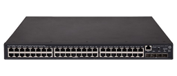 Bild von HPE 5130-48G-PoE+-4SFP+ (370W) EI - Managed - L3 - Gigabit Ethernet (10/100/1000) - Power over Ethernet (PoE) - Rack-Einbau - 1U