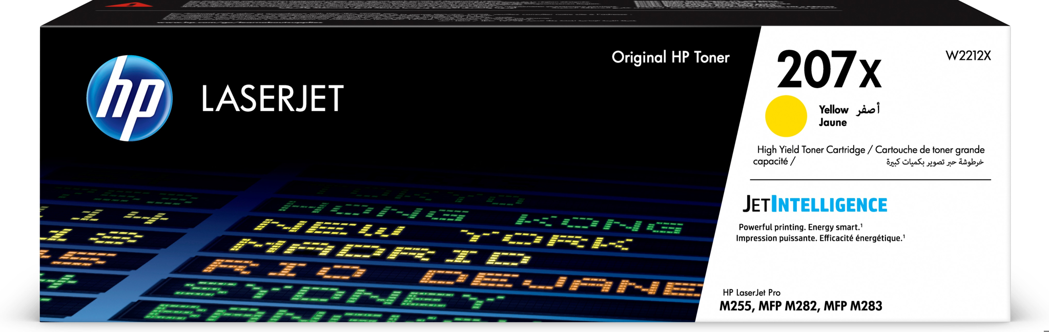 Bild von HP 207X Gelb Original LaserJet Tonerkartusche mit hoher Reichweite - 2450 Seiten - Gelb - 1 Stück(e)