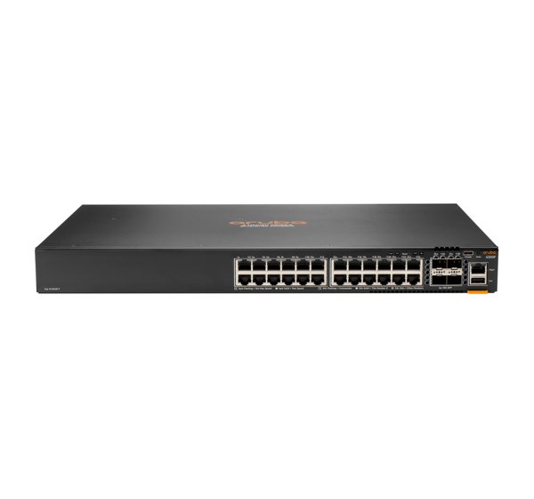 Bild von HPE a Hewlett Packard Enterprise company Aruba 6200F 24G 4SFP+ - Managed - L3 - Gigabit Ethernet (10/100/1000) - Rack-Einbau - 1U