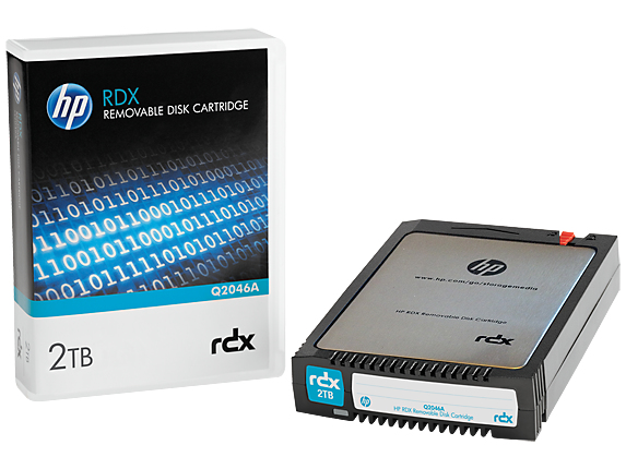 Bild von HPE RDX 2TB - RDX-Kartusche - RDX - 2000 GB - 4000 GB - 5000 Durchgang/Durchgänge - 2:1
