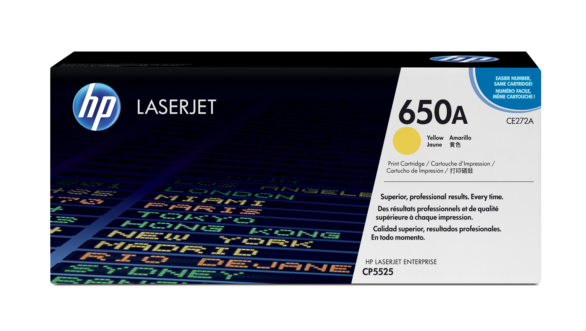 Bild von HP Color LaserJet 650A - Tonereinheit Original - Yellow - 15.000 Seiten