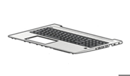 Bild von HP L45091-B31 - Gehäuse-Unterteil+Tastatur - Holländisch - HP - ProBook 450 G6