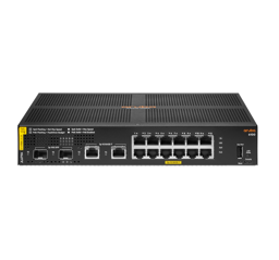 Bild von HPE a Hewlett Packard Enterprise company Aruba 6100 12G Class4 PoE 2G/2SFP+ 139W - Managed - L3 - Gigabit Ethernet (10/100/1000) - Power over Ethernet (PoE) - Rack-Einbau - 1U