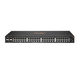 Bild von HPE a Hewlett Packard Enterprise company Aruba 6100 48G 4SFP+ - Managed - L3 - Gigabit Ethernet (10/100/1000) - Rack-Einbau - 1U