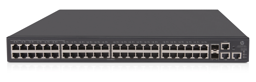 Bild von HPE OfficeConnect 1950 48G 2SFP+ 2XGT PoE+ - Managed - L3 - Gigabit Ethernet (10/100/1000) - Power over Ethernet (PoE) - Rack-Einbau - 1U