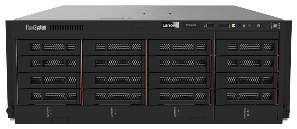 Bild von Lenovo 4M27A60835 - Full Tower - Umrüstsatz von Turm zu Rack - Schwarz - ThinkSystem ST650 V2 - 1 Stück(e)