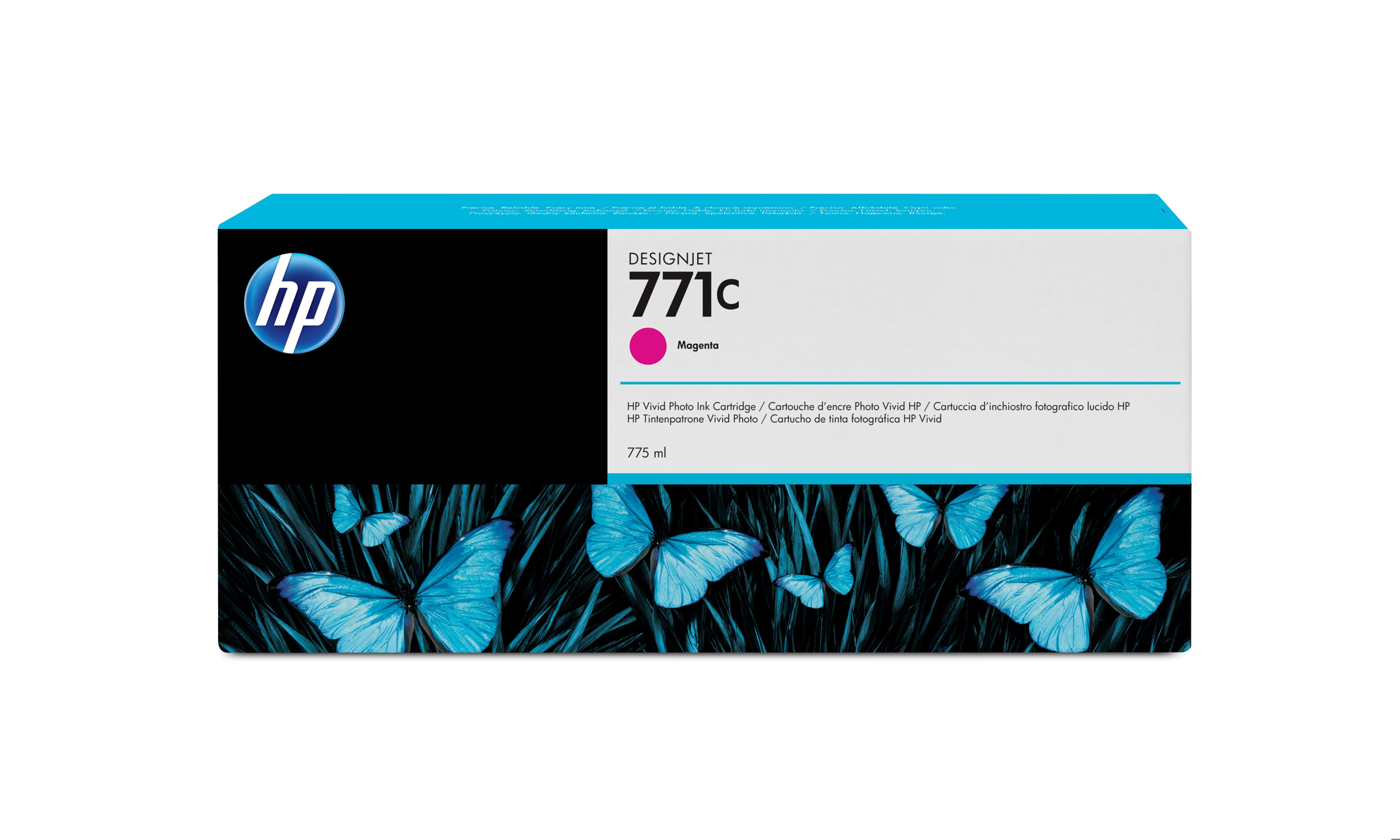 Bild von HP DesignJet 771C - Tintenpatrone Original - Magenta - 775 ml