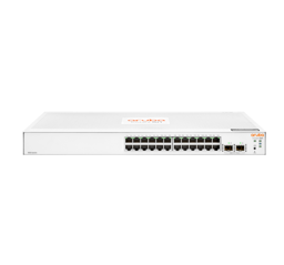 Bild von HPE Instant On 1830 24G 2SFP - Managed - L2 - Gigabit Ethernet (10/100/1000) - Vollduplex - Rack-Einbau - 1U