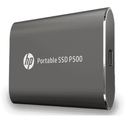 Bild von HP P500 - 250 GB - 2.5" - USB Typ-C - 3.2 Gen 2 (3.1 Gen 2) - 370 MB/s - Schwarz