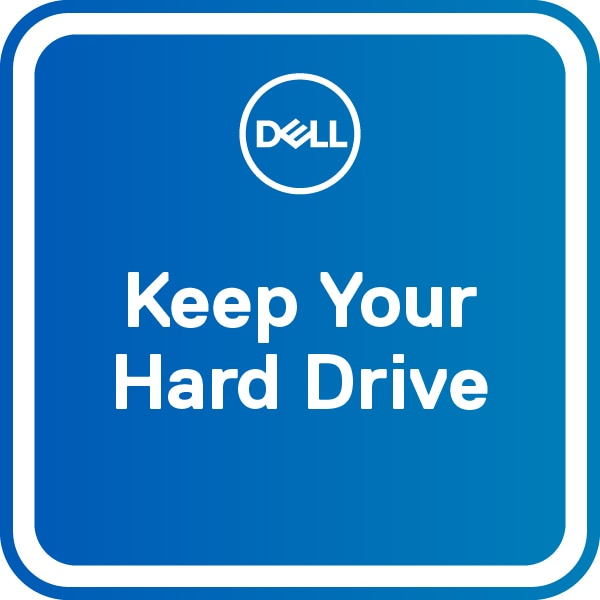 Bild von Dell 3 jahre Keep Your Hard Drive - 3 Jahr(e) - 8x5