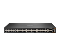 Bild von HPE a Hewlett Packard Enterprise company Aruba 6300F 48-port 1GbE & 4-port SFP56 - Managed - L3 - Gigabit Ethernet (10/100/1000) - Rack-Einbau - 1U