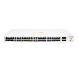 Bild von HPE Instant On 1830 48G 4SFP - Managed - L2 - Gigabit Ethernet (10/100/1000) - Vollduplex - Rack-Einbau - 1U