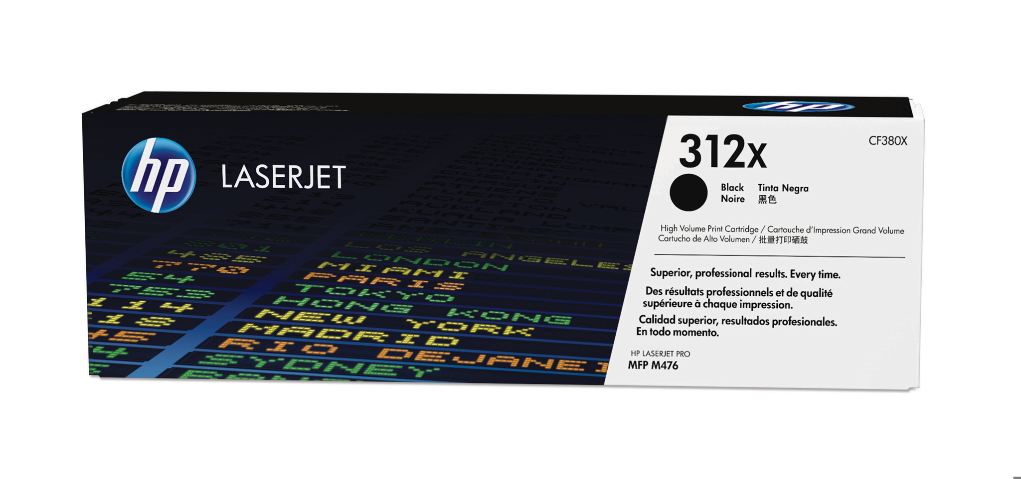 Bild von HP 312X Schwarz LaserJet Tonerkartusche mit hoher Reichweite - 4400 Seiten - Schwarz - 1 Stück(e)
