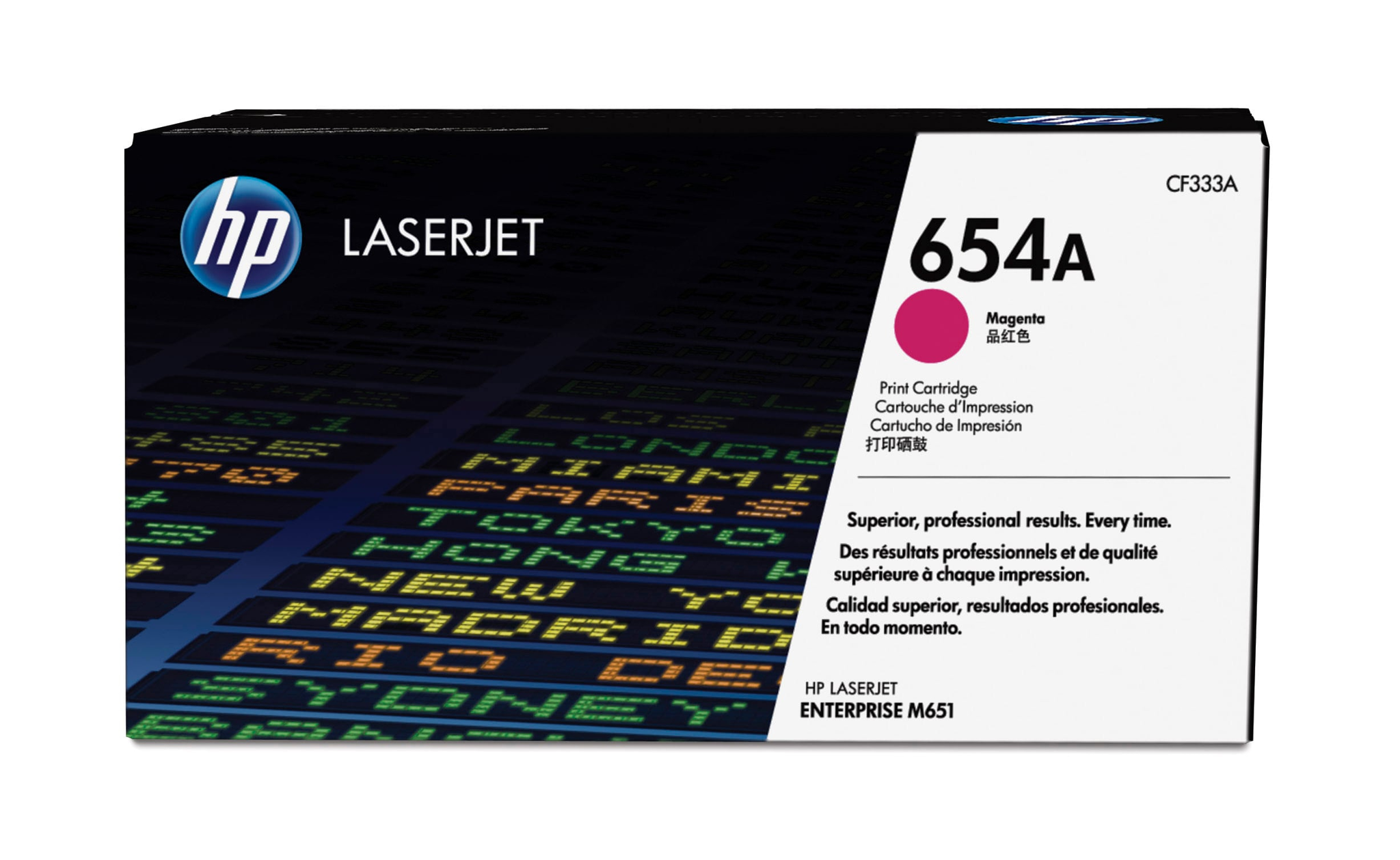 Bild von HP 654A Magenta Original LaserJet Tonerkartusche - 15000 Seiten - Magenta - 1 Stück(e)