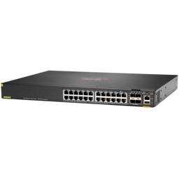 Bild von HPE Networking CX 6200F 24G Class-4 PoE 4SFP 370W - Managed - L3 - Gigabit Ethernet (10/100/1000) - Power over Ethernet (PoE) - Rack-Einbau - 1U
