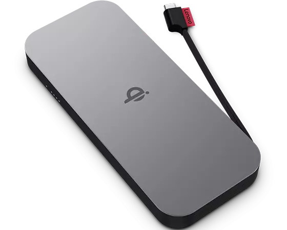 Bild von Lenovo 40ALLG1WWW - 10000 mAh - Lithium-Ion (Li-Ion) - Quick Charge 3.0 - Kabelloses Aufladen - 9 V - Schwarz