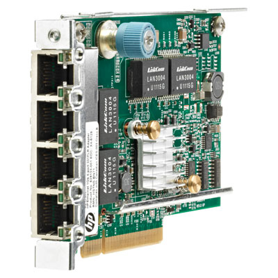 Bild von HPE 629135-B22 - Eingebaut - Kabelgebunden - PCI Express - Ethernet / WLAN - 1000 Mbit/s - Aluminium - Grün