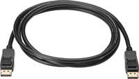 Bild von HP Kabelkit für CFD auf RP9 - 700 mm - 0,7 m - DisplayPort - DisplayPort - Männlich - Männlich - Schwarz