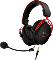 Bild von HP HyperX Cloud Alpha – Gaming-Headset (schwarz-rot) - Kabelgebunden - Gaming - 13 - 27000 Hz - 298 g - Kopfhörer - Schwarz - Rot