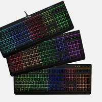 Bild von HP HyperX Alloy Core RGB - Gaming Keyboard (TU Layout) - Volle Größe (100%) - USB - Membran Key Switch - QWERTY - RGB-LED - Schwarz