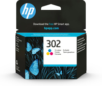 Bild von HP Original 302 Cyan/Magenta/Gelb Druckerpatrone - Standardertrag - Cyan - Magenta - Gelb - Tinte auf Farbstoffbasis - 4 ml - 1 Stück(e) - Multipack