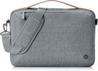 Bild von HP Renew Topload-Tasche - grau - 15 Zoll - Toploader-Tasche - 39,6 cm (15.6") - Schultergurt - 510 g