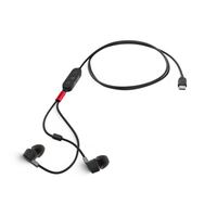 Bild von Lenovo 4XD1C99220 - Kabelgebunden - Musik/Alltag - 50 - 10000 Hz - 22 g - Kopfhörer - Schwarz
