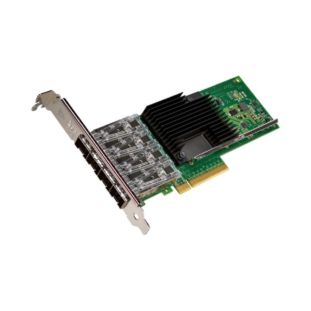 Bild von Intel Ethernet Converged Network X710-DA4 Netzwerkkarte Quad-Port SFP+ 10 Gbit LP - Netzwerkkarte - PCI