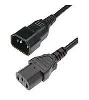 Bild von HPE 142257-003 - 3 m - C14-Koppler - C13-Koppler - 250 V