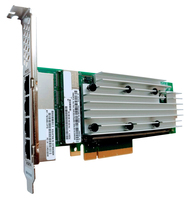 Bild von Lenovo 4XC7A08225 - Eingebaut - Kabelgebunden - PCI Express - Ethernet - 10000 Mbit/s - Grün - Silber