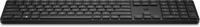 Bild von HP 455 Programmierbare Wireless-Tastatur - Volle Größe (100%) - Kabellos - RF Wireless - Membran Key Switch - Schwarz