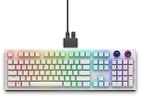 Bild von Dell Alienware AW920K - Volle Größe (100%) - Verkabelt & Kabellos - USB + RF Wireless + Bluetooth - Mechanischer Switch - RGB-LED - Weiß