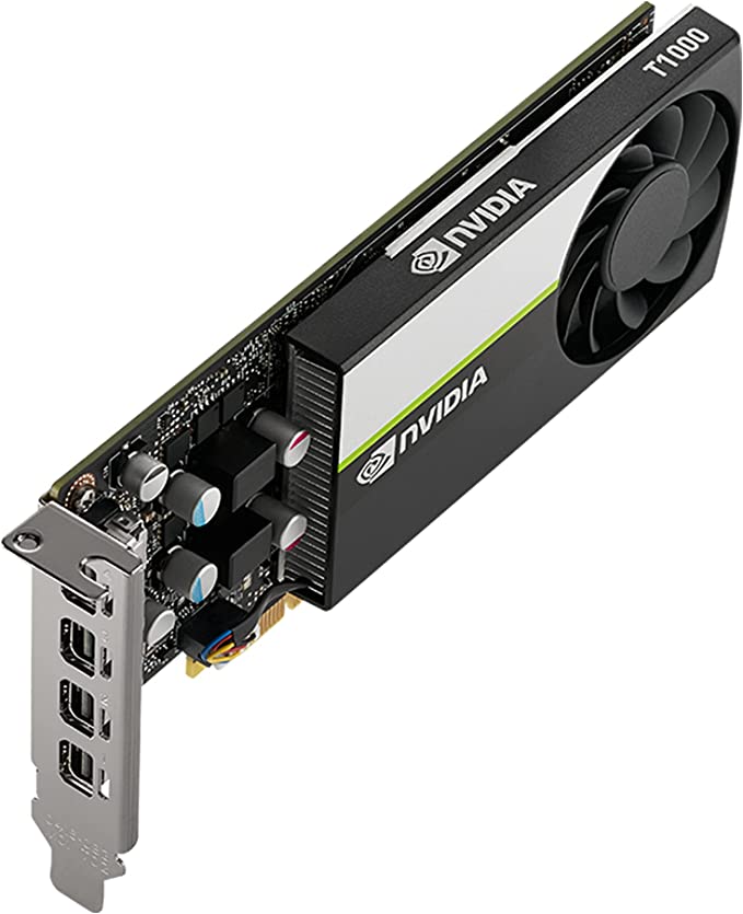Bild von NVIDIA T1000 - Scheda grafica - T1000 - 4 GB GDDR6 - PCIe 3.0 x16 profilo basso - 4 x Mini DisplayPort