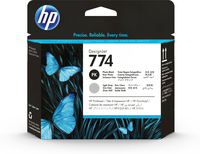 Bild von HP 774 Fotoschwarz/Hellgrau DesignJet Druckkopf - Foto schwarz - Hellgrau - Tinte auf Pigmentbasis - Tinte auf Pigmentbasis - 0 ml - 1 Stück(e) - Multipack