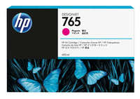 Bild von HP 765 Magenta Designjet Druckerpatrone - 400 ml - Standardertrag - Magenta - Tinte auf Farbstoffbasis - 400 ml - 1 Stück(e)