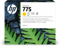Bild von HP 775 Gelb Druckerpatrone - 500 ml - Standardertrag - Gelb - 500 ml - 1 Stück(e) - Einzelpackung
