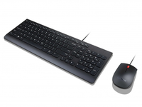 Bild von Lenovo Essential Wired Combo - Tastatur - 1.000 dpi Optisch - 3 Tasten QWERTZ - Schwarz