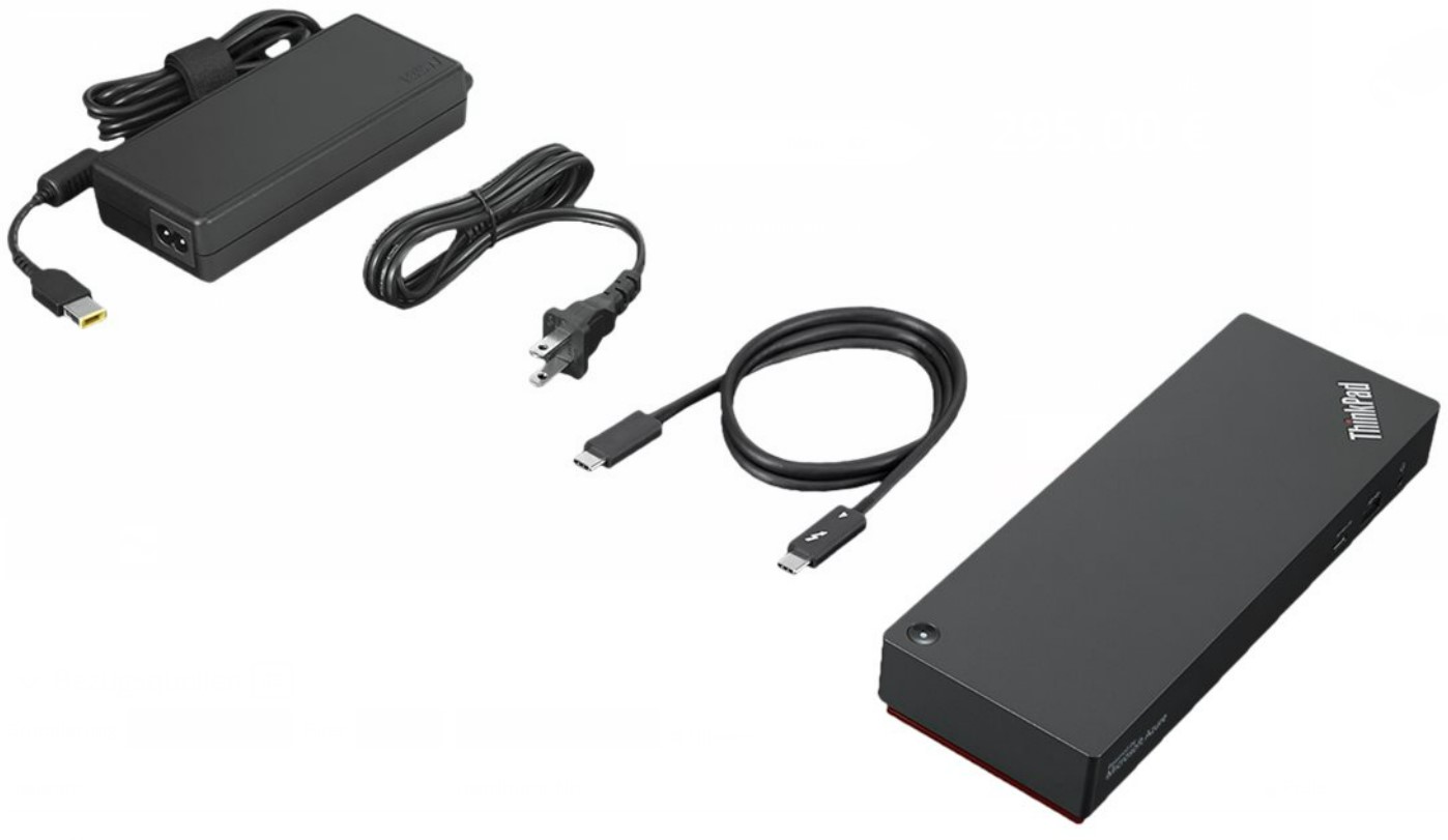 Bild von Lenovo ThinkPad Universal Thunderbolt 4 Smart Dock EU - New open Box