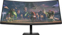 Bild von HP OMEN by HP OMEN by 34 Zoll WQHD 165 Hz Curved Gaming-Monitor – OMEN 34c - 86,4 cm (34") - 3440 x 1440 Pixel - Wide Quad HD - LCD - 1 ms - Schwarz