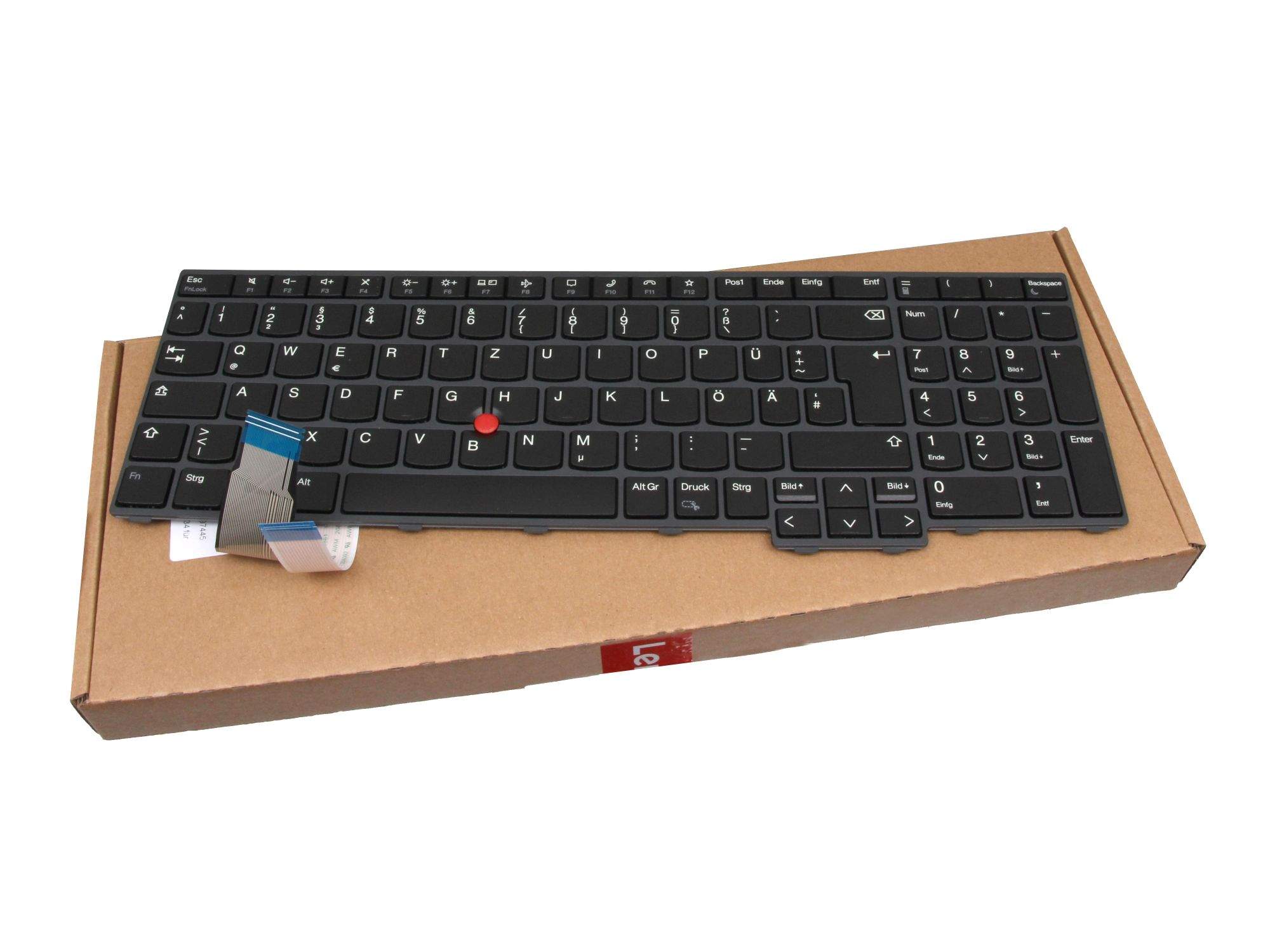 Bild von Lenovo Keyb T16/P16s G1/L15 G3 DE 5N21D93660 - Tastatur