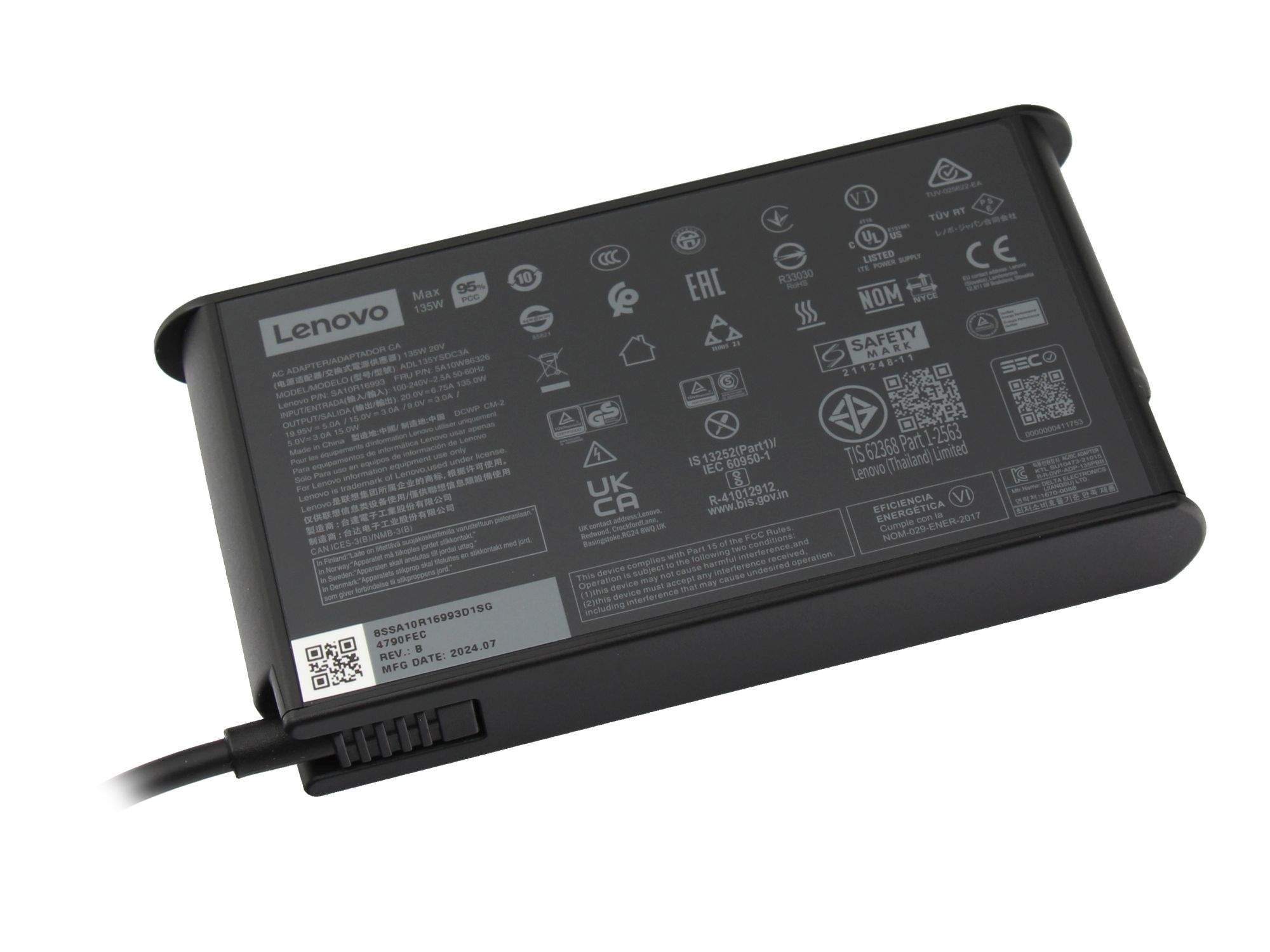 Bild von Lenovo Standard AC Adapter USB-C - PC-/Server Netzteil