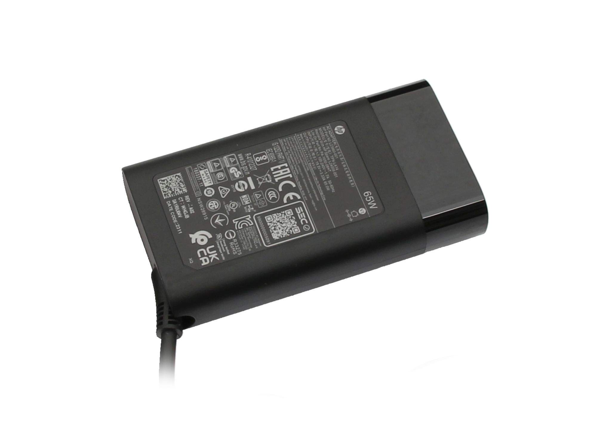 Bild von HP A/C Adapter - nPFC Slim 4.5mm 1.8M - PC-/Server Netzteil - USB Typ C