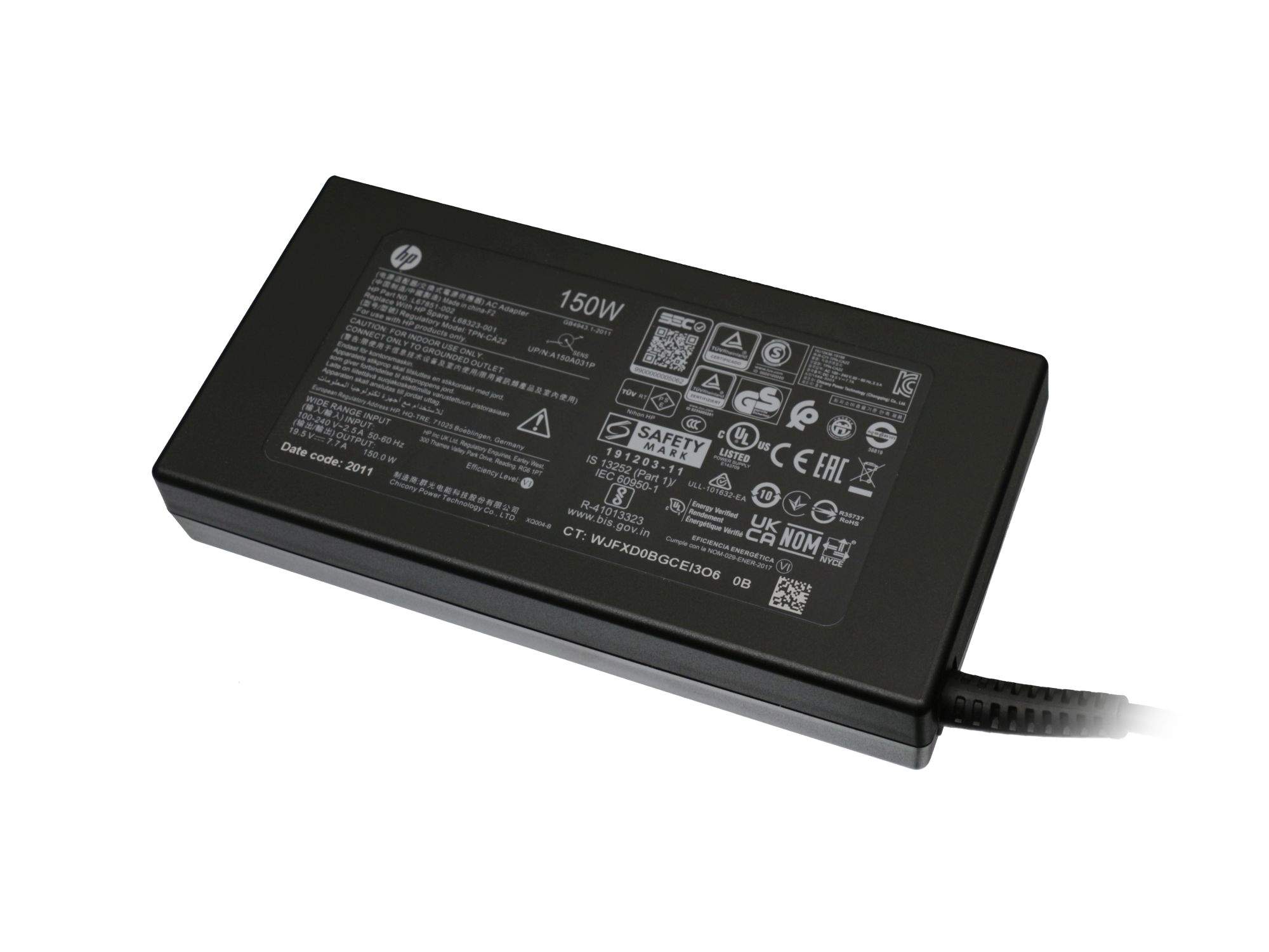 Bild von HP Smart AC power adapter for HP laptops