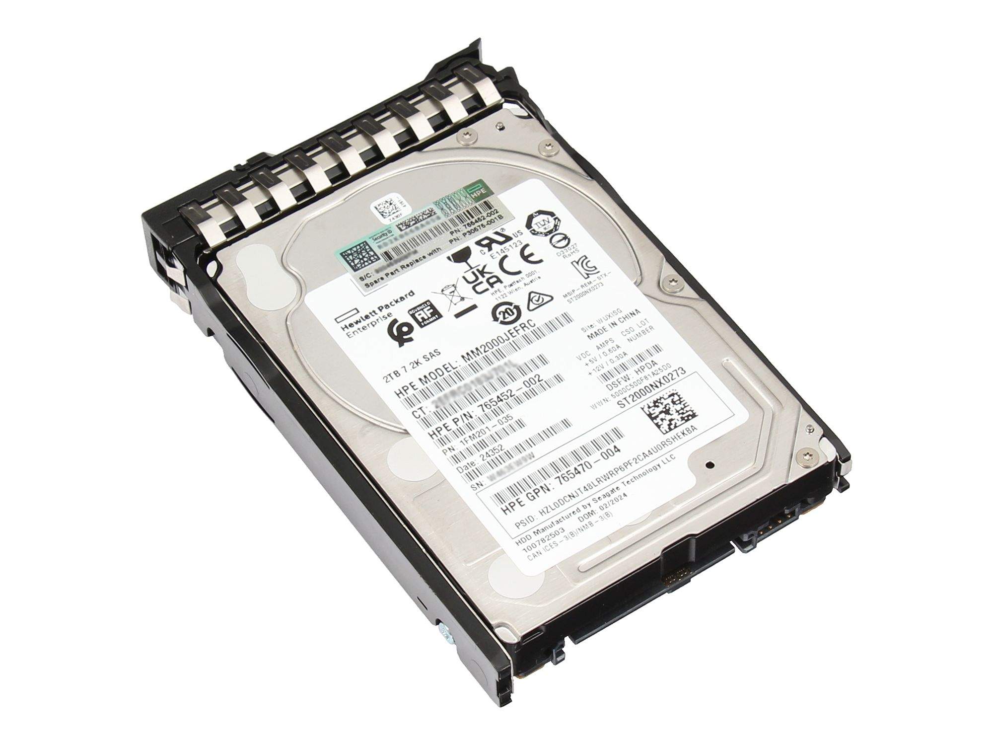 Bild von HPE P28505-B21 - 2.5" - 2 TB - 7200 RPM