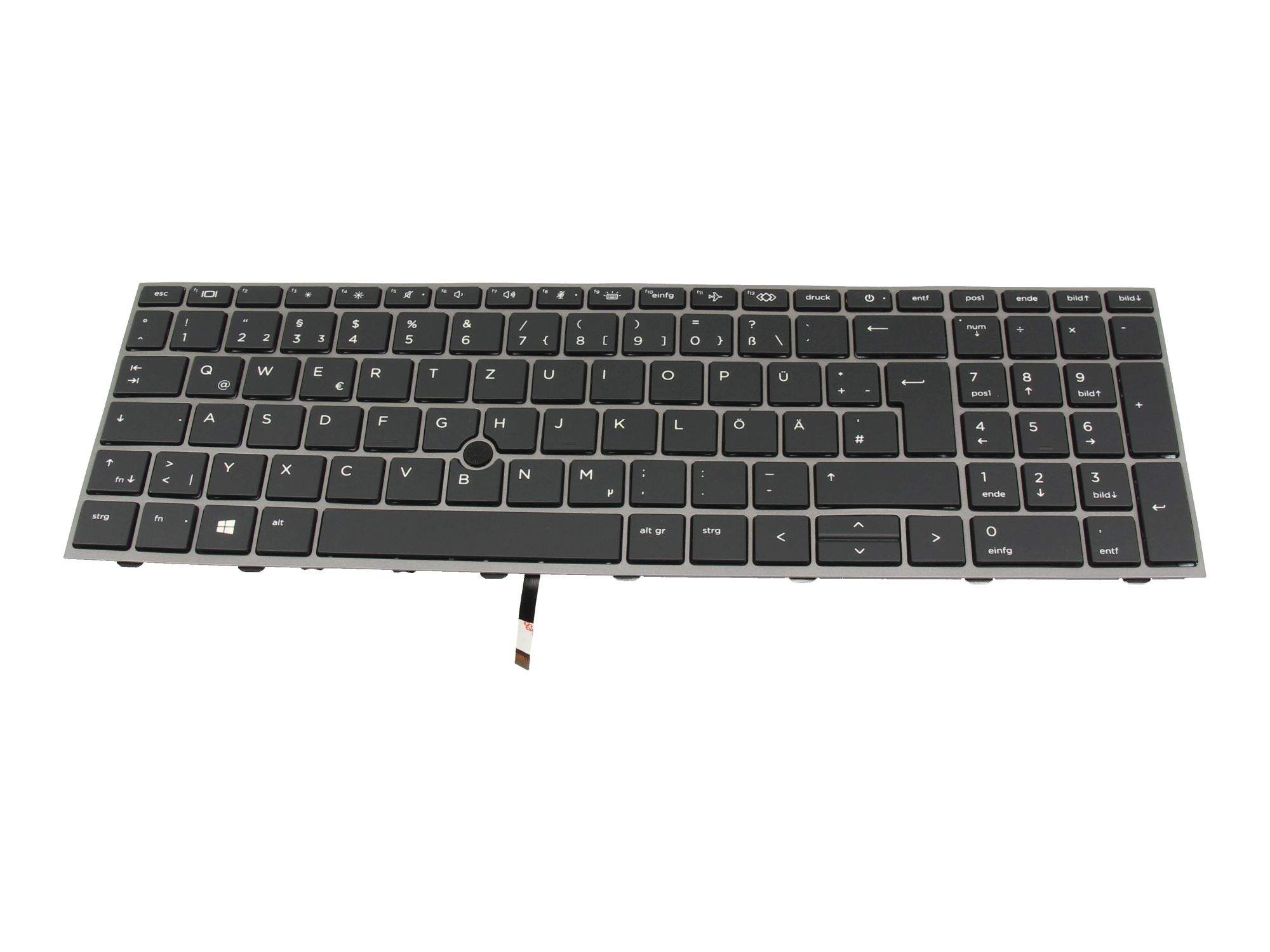 Bild von HP M17094-041 - Tastatur - Deutsch - Tastatur mit Hintergrundbeleuchtung - HP