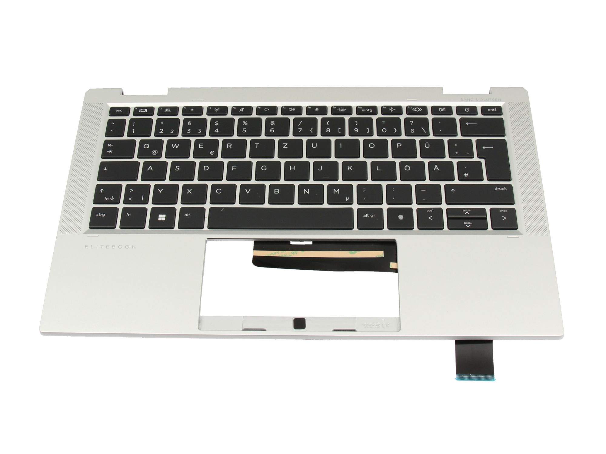 Bild von HP M45822-041 - Tastatur - Deutsch - Tastatur mit Hintergrundbeleuchtung - HP