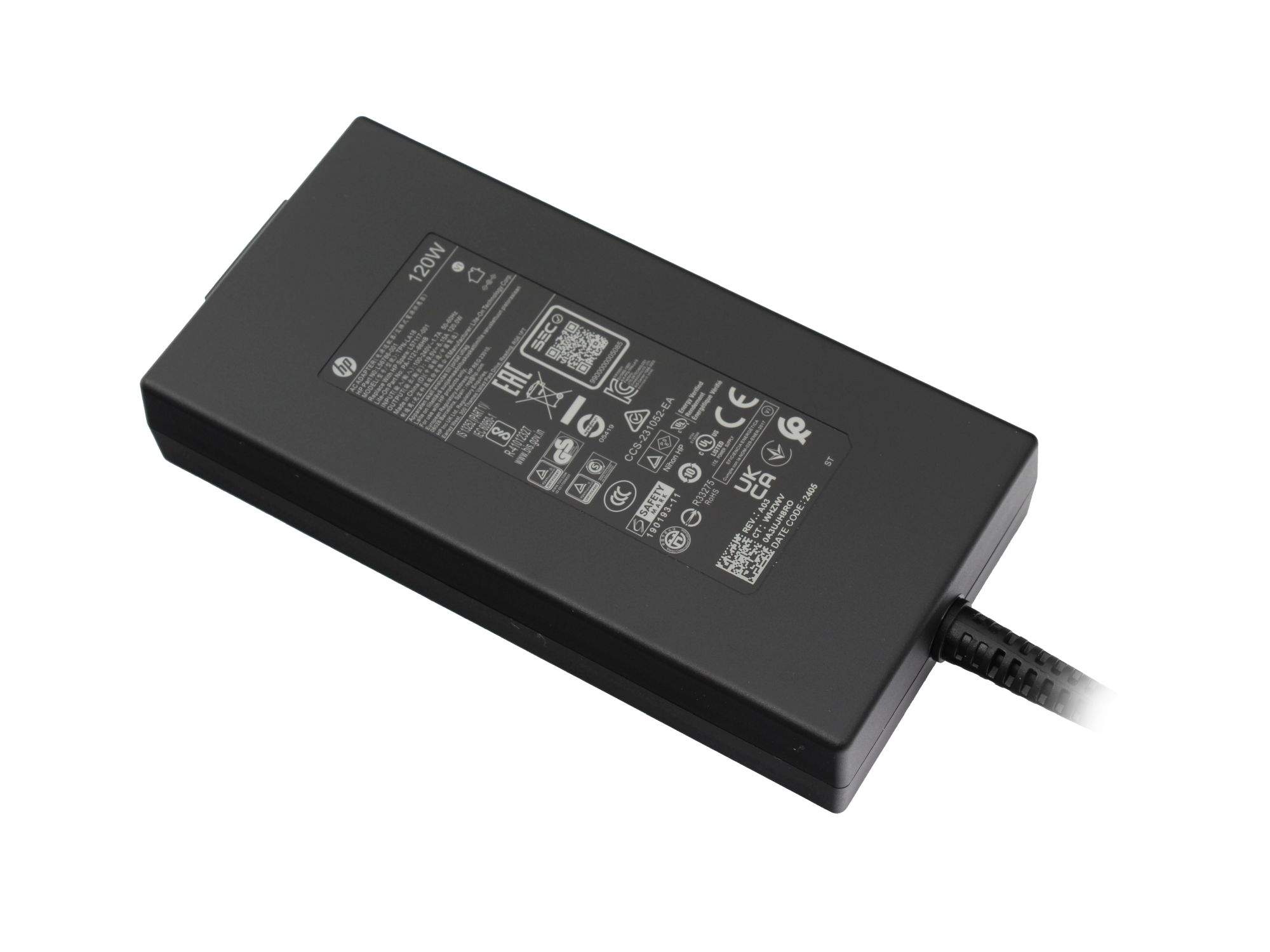 Bild von HPE 463953-001 - Laptop - Drinnen - 100-240 V - 50/60 Hz - 120 W - 18.5 V